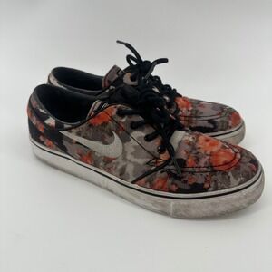 Nike Shoes SB Stefan Janoski Mens 6 Womens 7.5 Floral AOP Skate Low Top Sneakers
